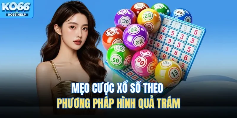 Mẹo cược xổ số theo phương pháp hình quả trám